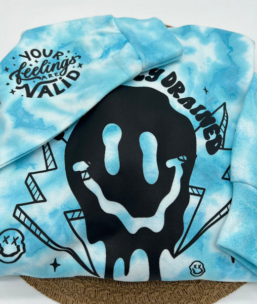 Emotionally Drained Dyed Crewneck