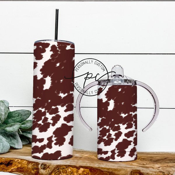 Brown Cow Mama & Mini Tumbler Bundle