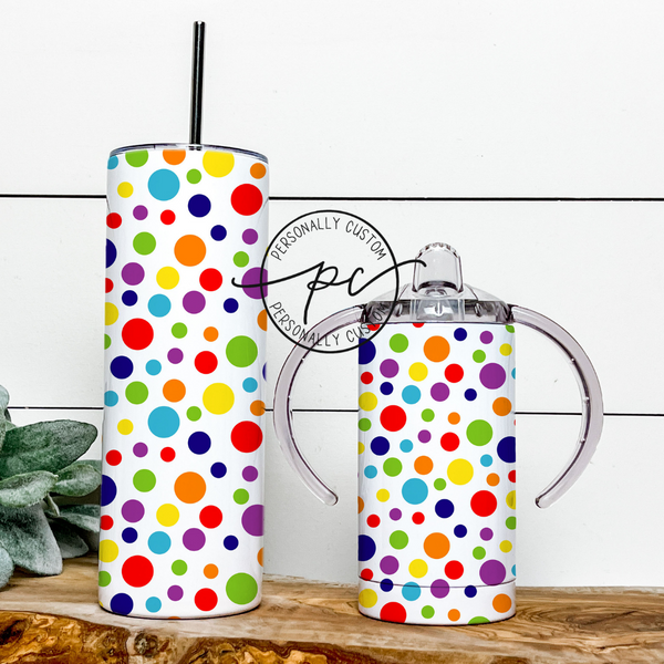 Polka Dots Mama & Mini Tumbler Bundle