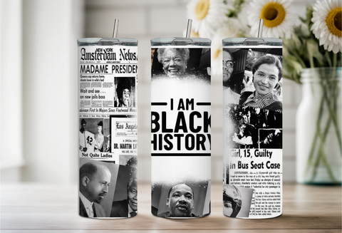 I am Black History Tumbler