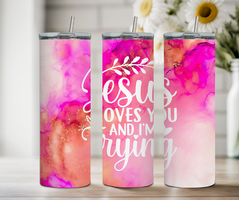 Jesus Loves You Tumbler