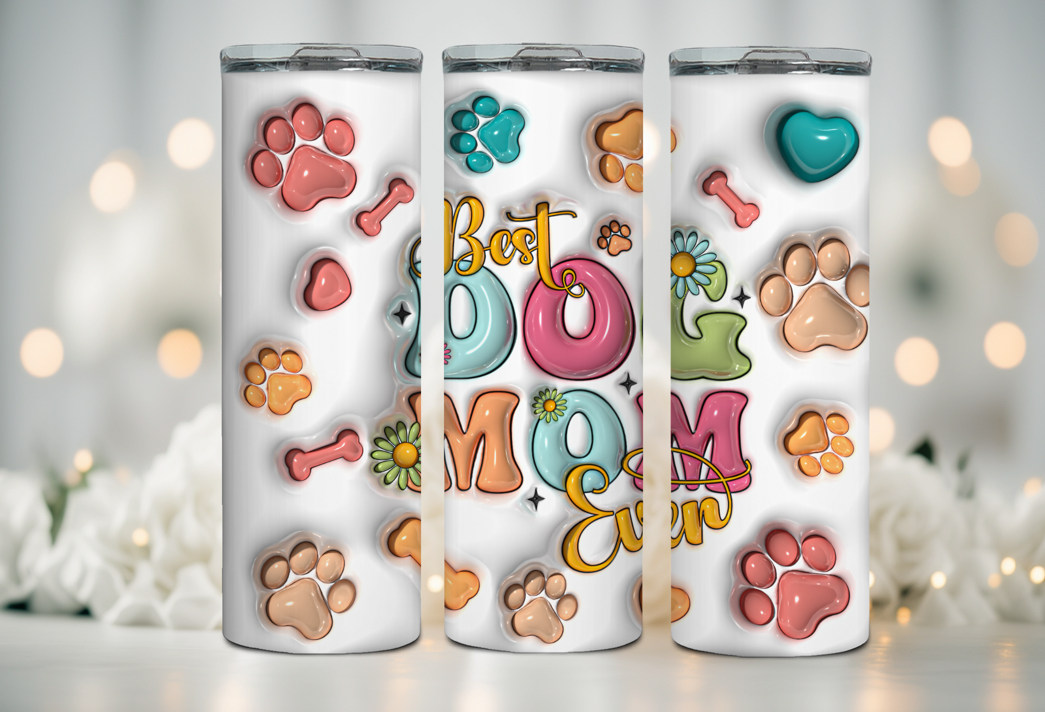 Best Dog Mom Tumbler