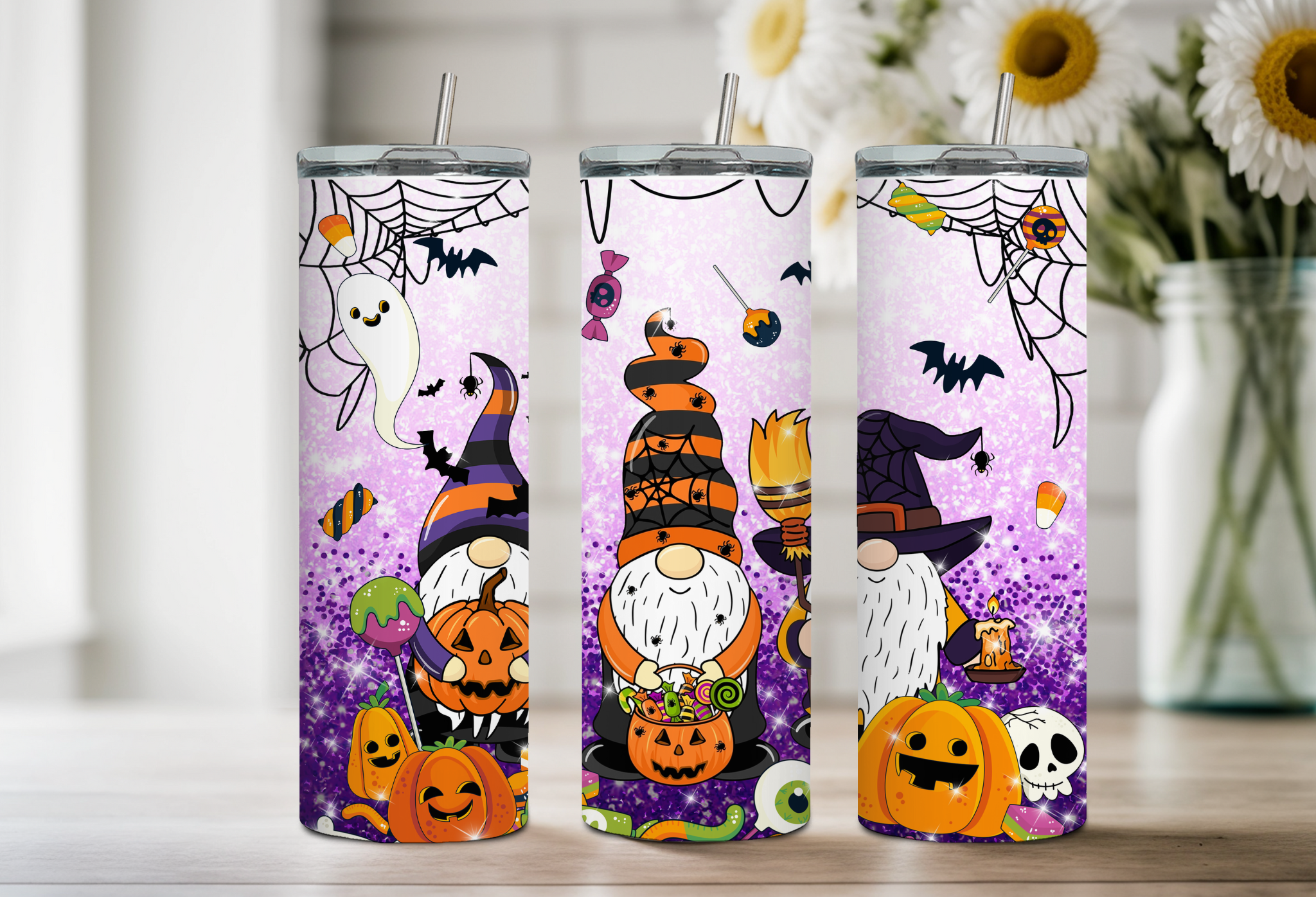 Halloween Knomes Tumbler