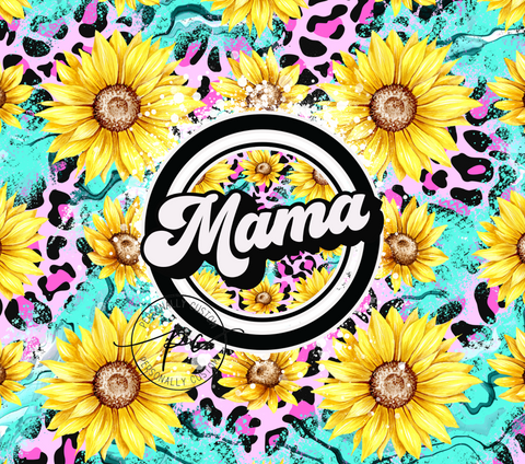 Sunflower Mama 20oz Transfer