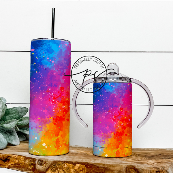 Colorful 2 Mama & Mini Tumbler Bundle