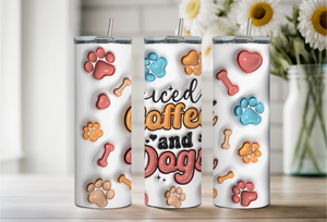 Iced Coffee & Dogs Tumbler