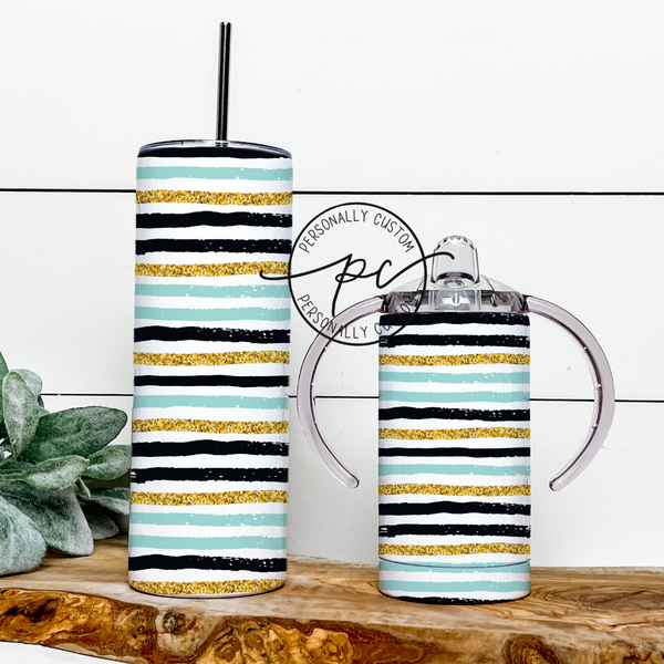 Stripes  Mama & Mini Tumbler Bundle