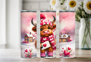 Vday Cow Tumbler