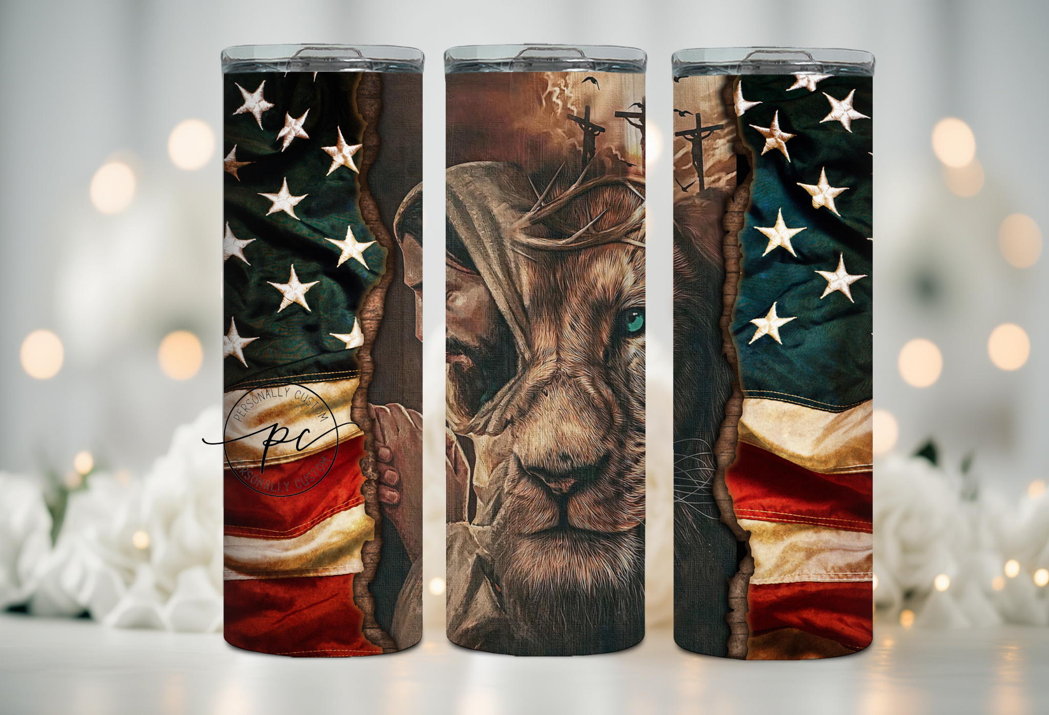 Lion and the Lamb Tumbler