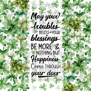 Shamrock Blessings TRANSFER