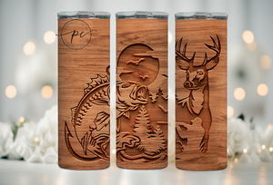 Wood Hunting Tumbler