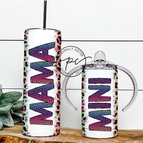 Mamab Crew Cheetha Mama & Mini Tumbler Bundle