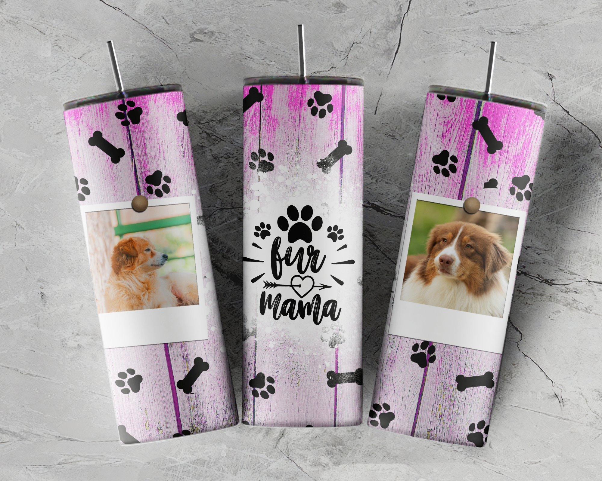 Fur Mama Custom Tumbler