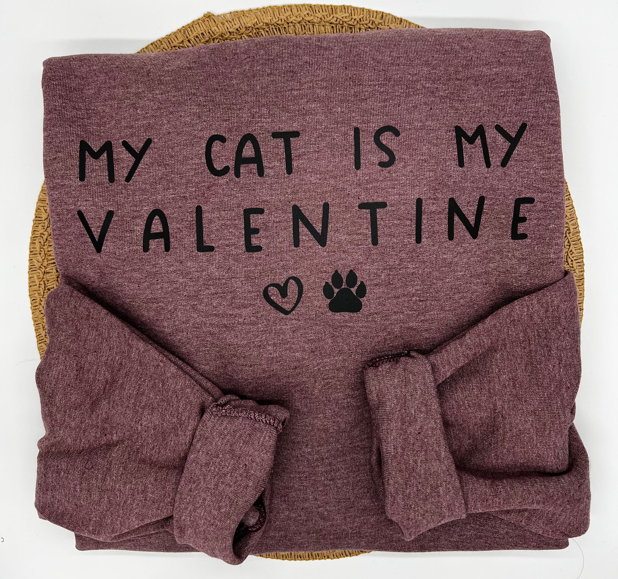 My Cats my Valentine Crewneck