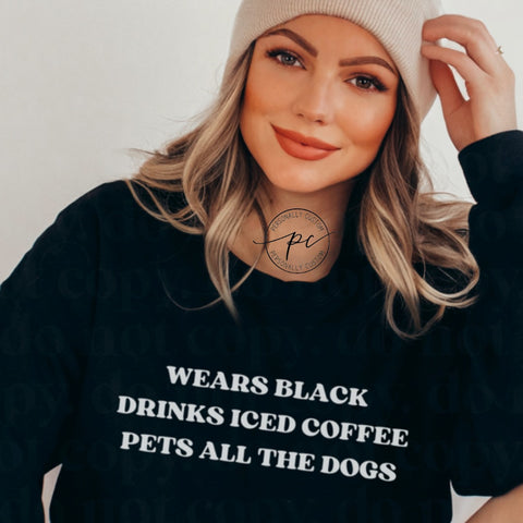 Pets all the dogs Crewneck