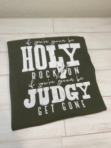 Holy Rock On Tee